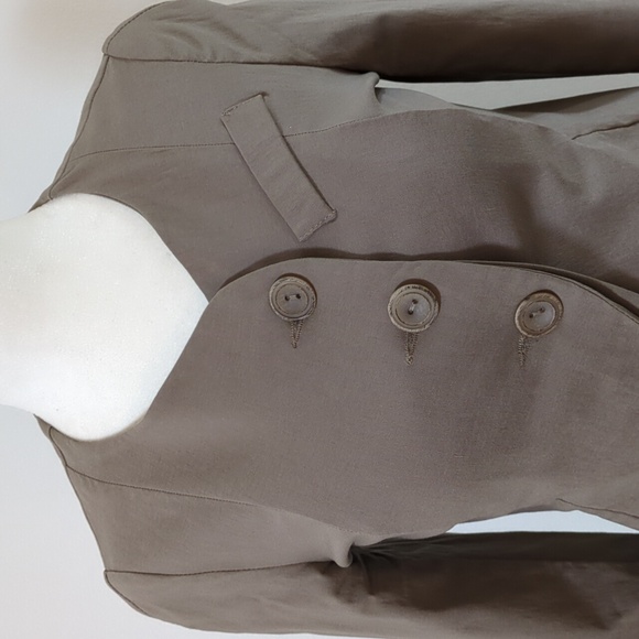 Ixos Taupe Stretchy Fitted Blazer - Picture 6 of 16